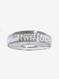 Next Clear Aria large flush ceiling light 40cm, imported from the UK