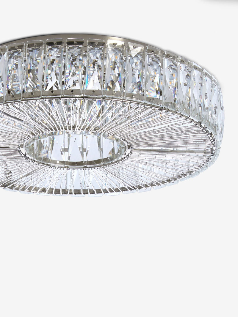Next Clear Aria large flush ceiling light 40cm, imported from the UK