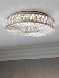 Next Clear Aria large flush ceiling light 40cm, imported from the UK