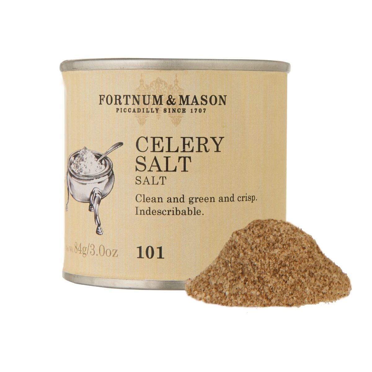 Celery salt No 101 seasoning tin - British product