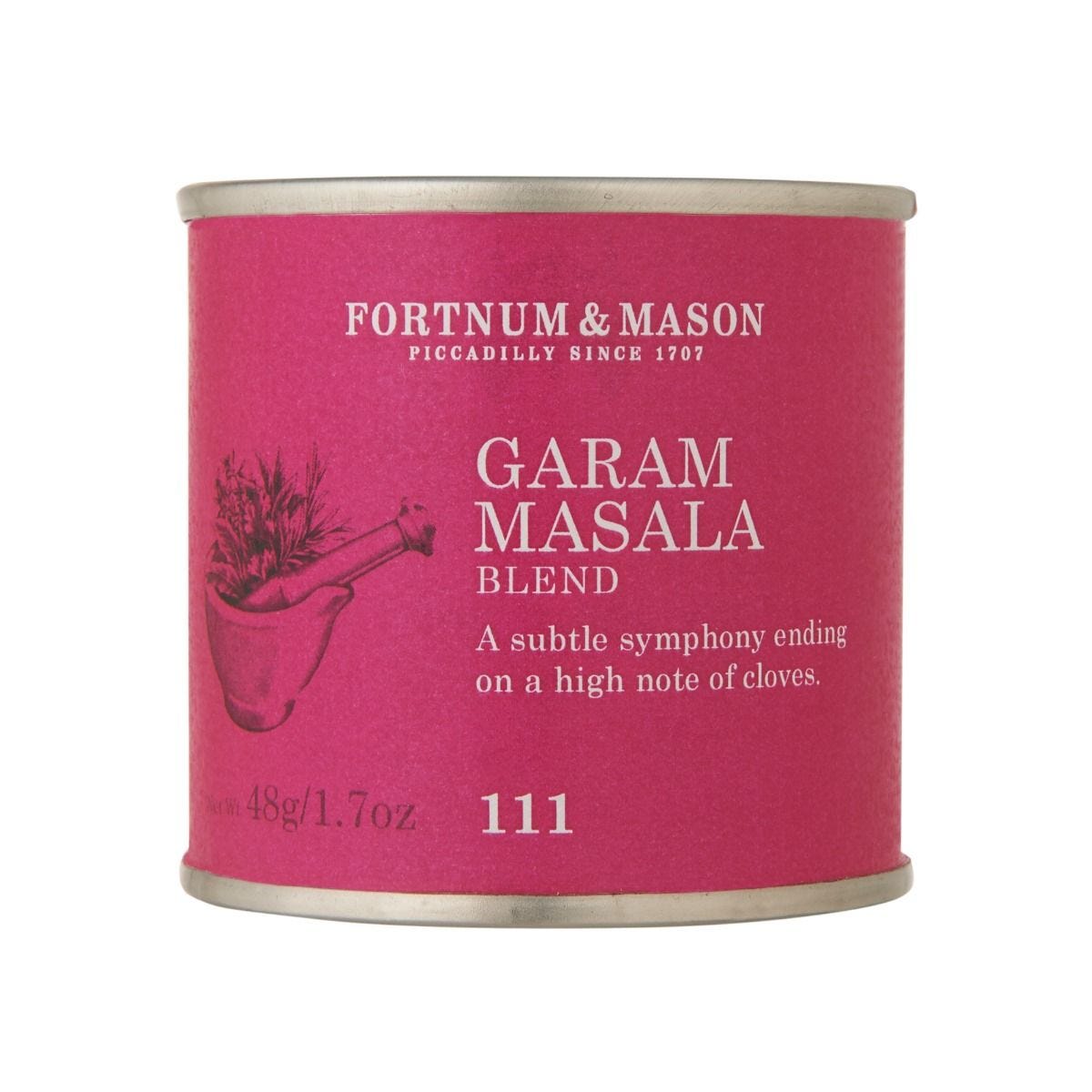 Fortnum's Garam Masala Indian spice tin, imported from the UK