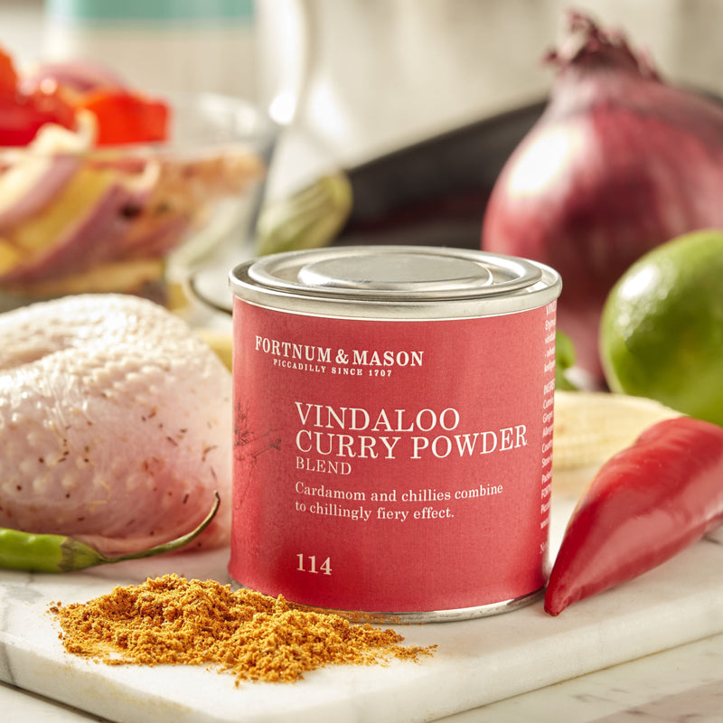 Vindaloo Curry Tin hot spice blend No 114, UK version