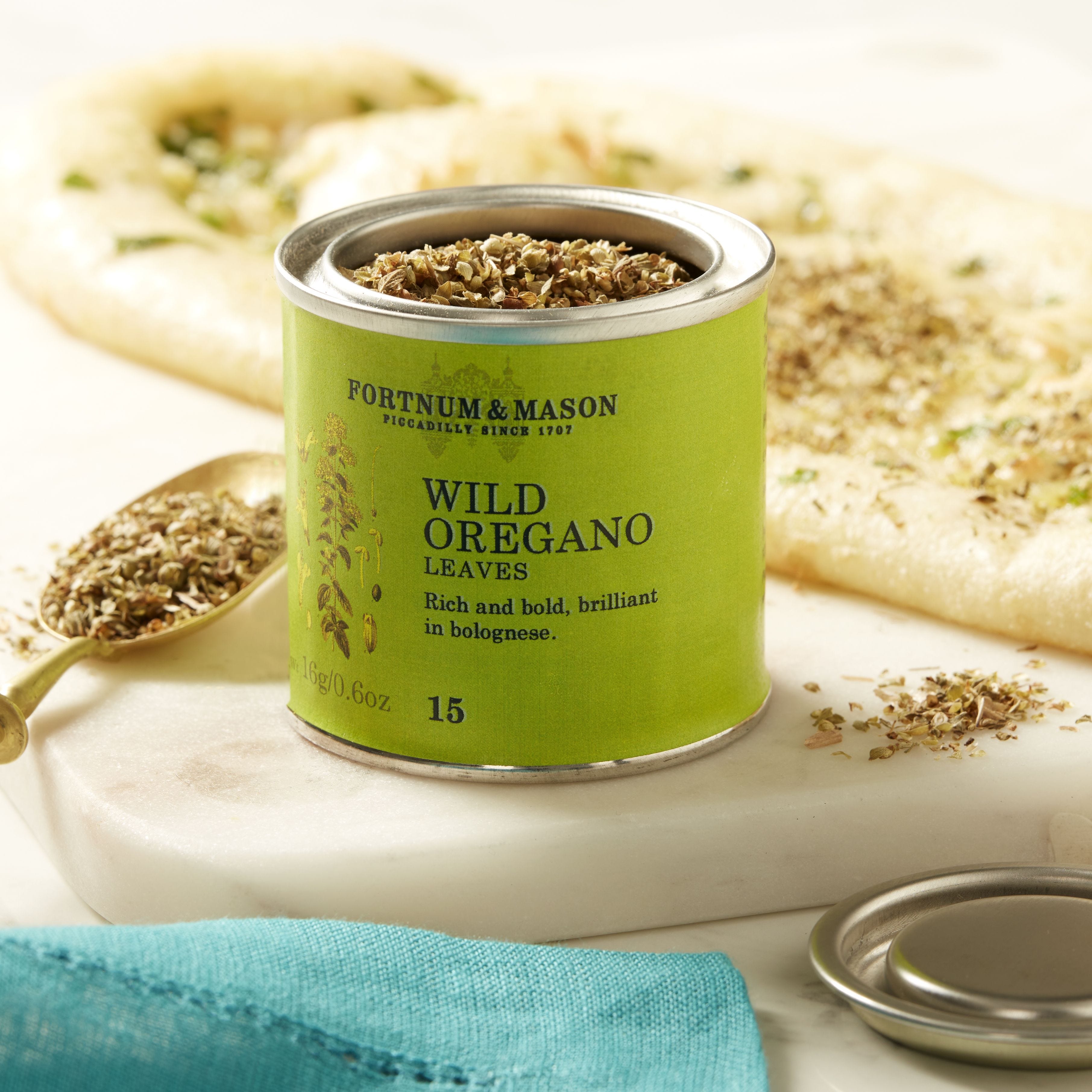 Wild Mediterranean oregano tin No 15 - British product