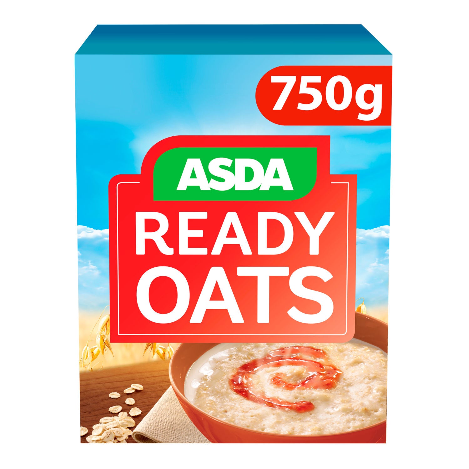 ASDA Ready Oats Instant Breakfast 750g Bag - British product