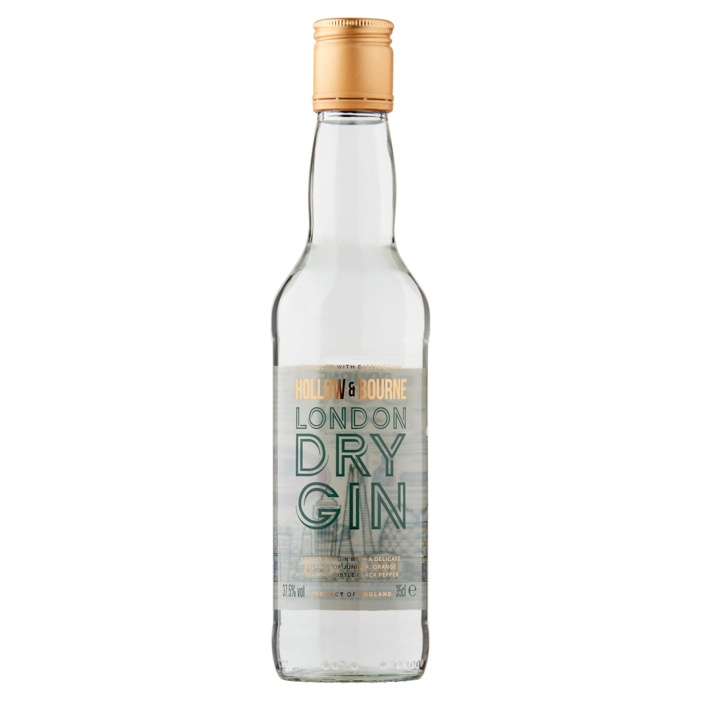 Hollow & Bourne London Dry Gin 35cl GOODS Sainsburys   