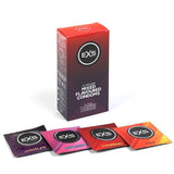 EXS flavoured condoms vegan 4 flavours 12 pack - British product