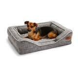 Silentnight Orthopaedic Dog Bed - Grey - Small GOODS Boots   