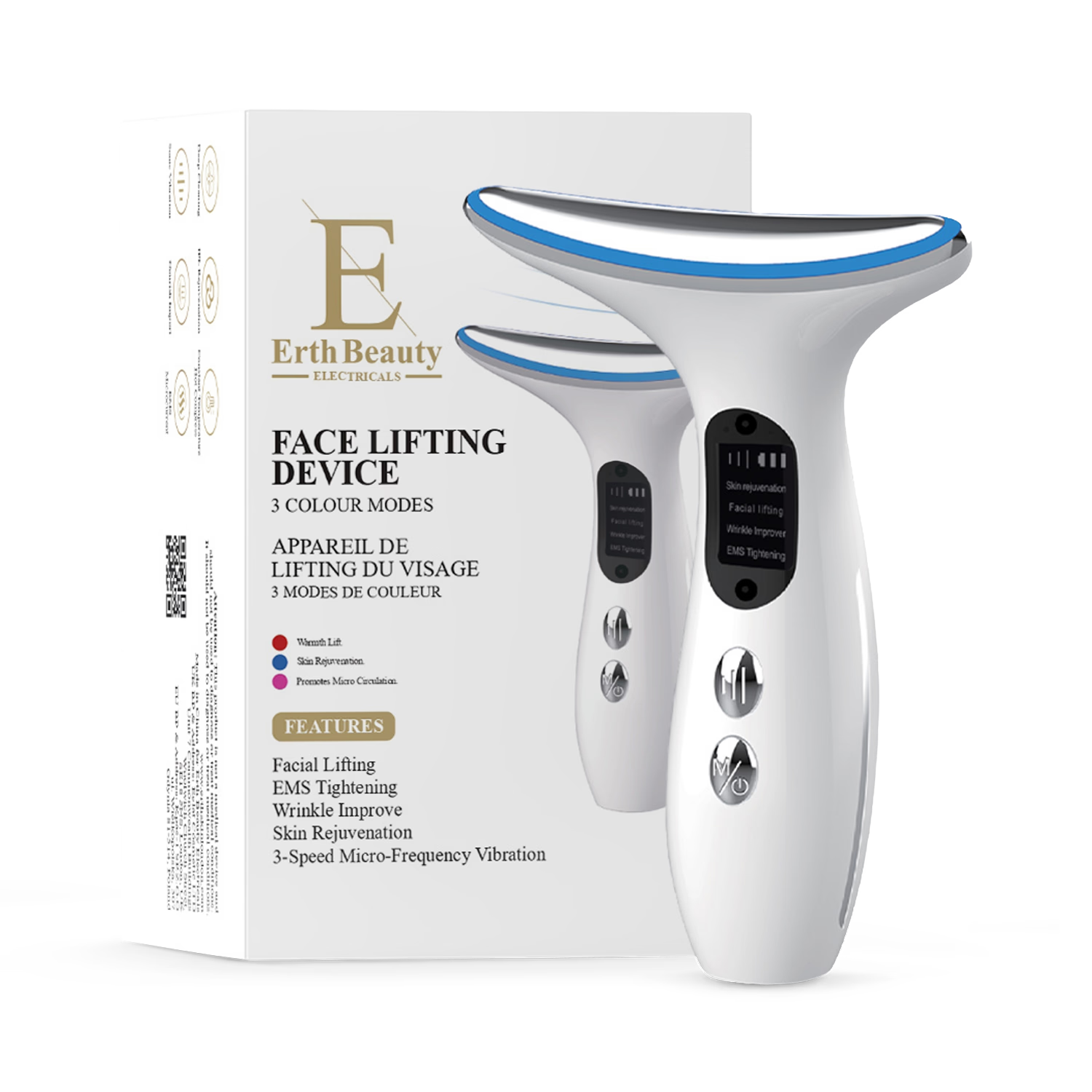 Erth Skin London microcurrent face lifting device, UK version