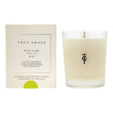 True Grace wild lime candle 190g, imported from the UK