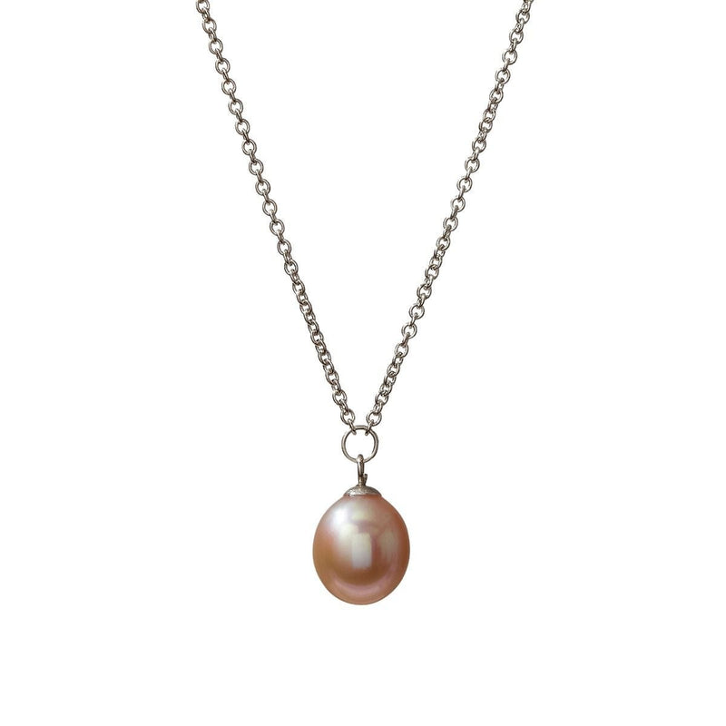 Coleman Douglas pearl necklace with pink freshwater pearl, UK version