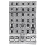 Fortnum's tea towel with Rory Dobner façade design, 50x70cm - British product