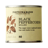 Milled black peppercorns in a tin, 42g, UK version