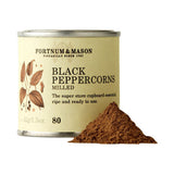 Milled black peppercorns in a tin, 42g, UK version