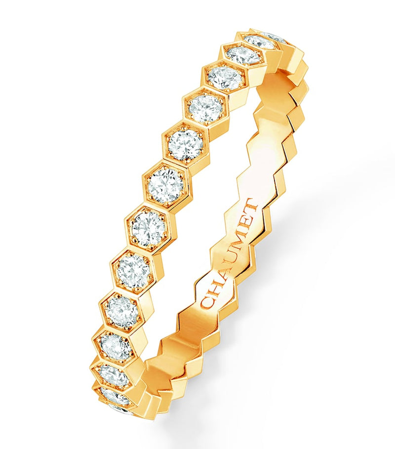 Chaumet yellow gold Bee de Chaumet ring, imported from the UK