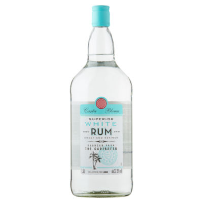 ASDA Superior White Rum 1 Litre - British product