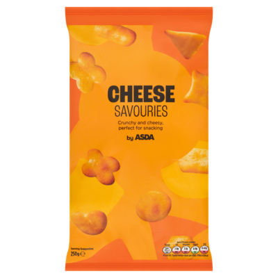 ASDA ASDA Cheese Savouries Savoury Biscuits 250g- Buy online at McGrocer