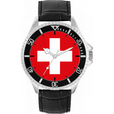 Superdrug Toff London Two Tone Mens Switzerland Flag Watch- Buy online at McGrocer