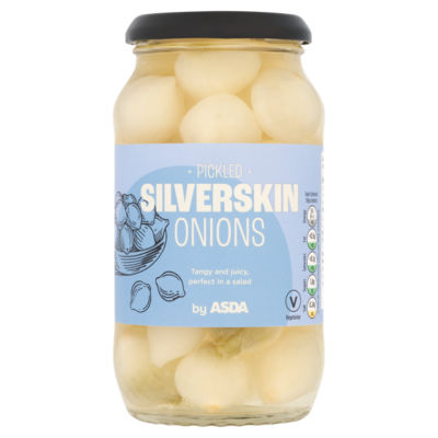 ASDA Eingelegte Silberhaut-Zwiebeln 440g