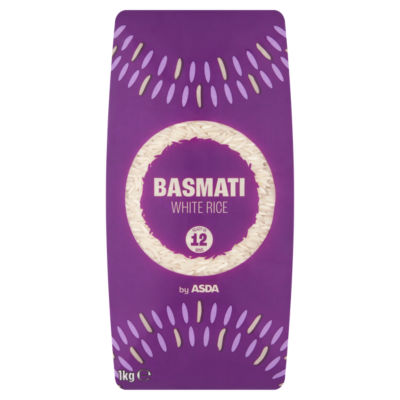 ASDA Basmati White Rice 1kg