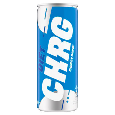 ASDA Charg Diät-Energiegetränk 250 ml - Britisches Produkt