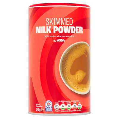 ASDA ASDA Skimmed Milk Powder 340g- Buy online at McGrocer