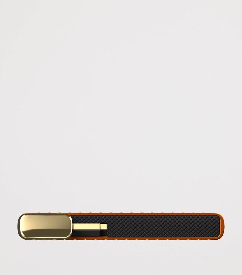 Secrid fluted aluminium card protector (British brand)