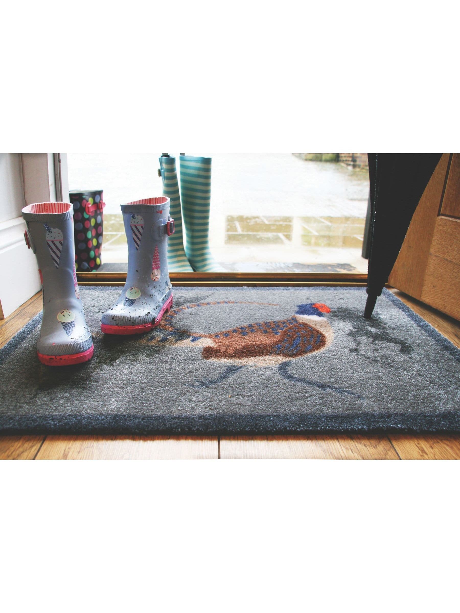 My Mat Green Pheasant Indoor Mat 75cm x 50cm