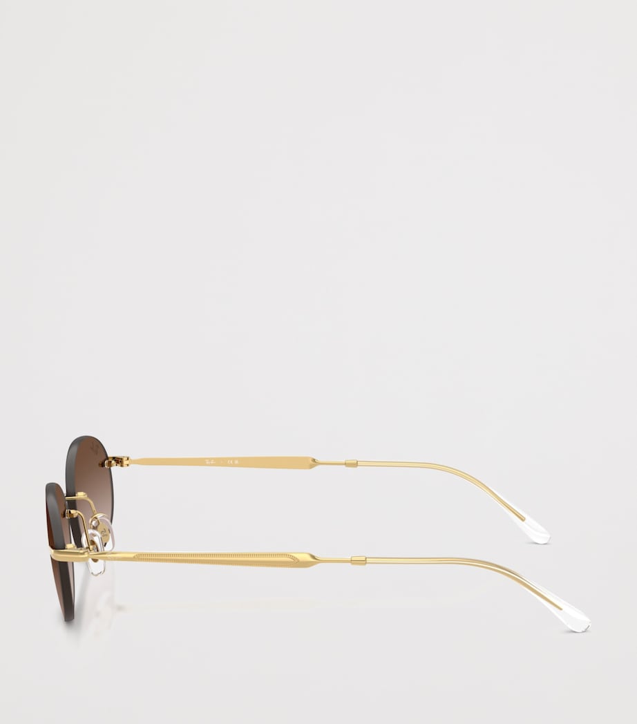 Ray-Ban Metal Oval Sunglasses, UK version