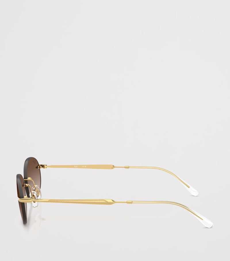 Ray-Ban Metal Oval Sunglasses, UK version