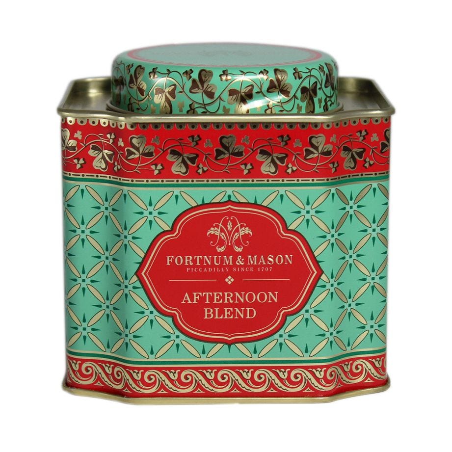 Fortnum's Afternoon Blend loose leaf tea 125g - British product