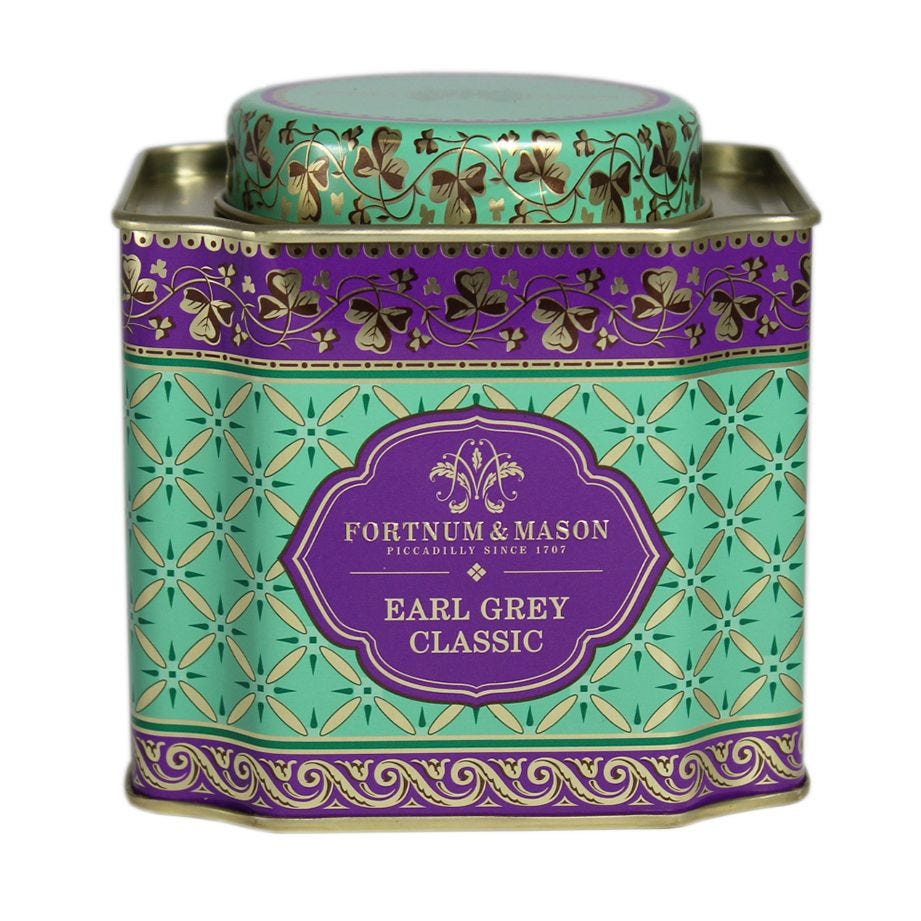 Fortnum's Earl Grey loose leaf tea 125g - British product