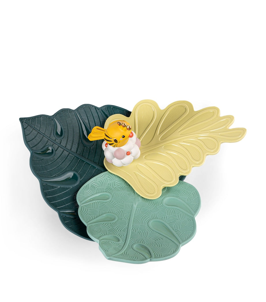 Lladró Utopical porcelain centrepiece 42cm - British product