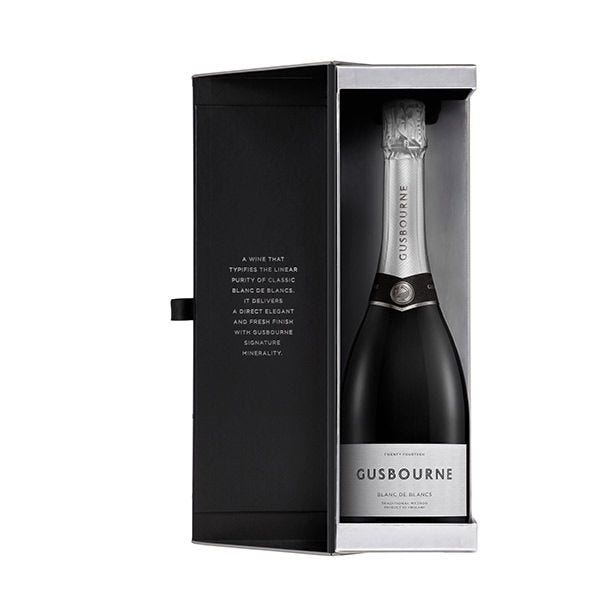 Gusbourne Blanc de Blancs sparkling wine gift box 75cl (British brand)