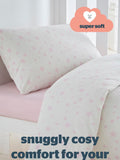 Silentnight Grey Star Cot Bed Duvet Set (British brand)