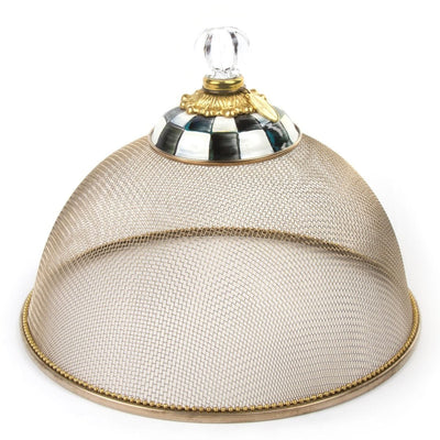 fortnum MacKenzie-Childs Courtly Check Mesh Food Dome, Small- Buy online at McGrocer