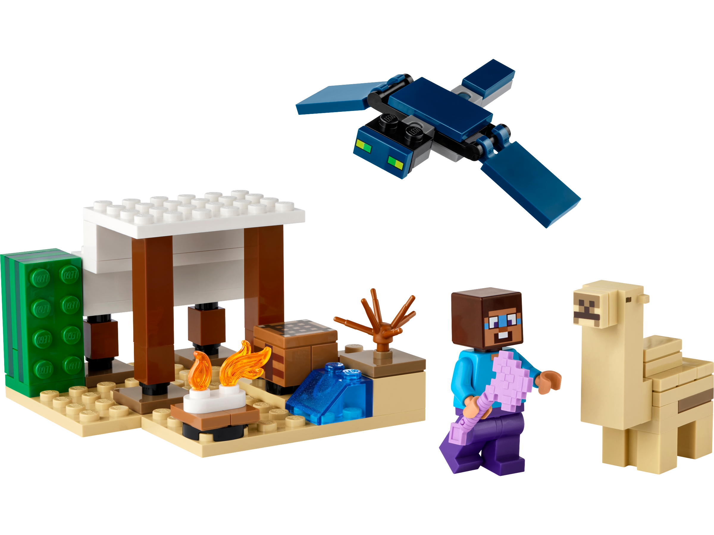 LEGO Minecraft Steve's Desert Expedition Building Set 75 Pieces (British brand)
