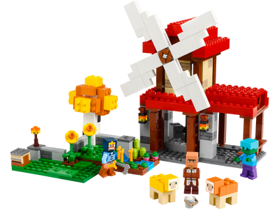 LEGO Minecraft The Windmill Farm Building Set 462 Pieces