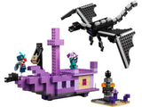 LEGO Minecraft Ender Dragon End Ship 657 Piece (British brand)