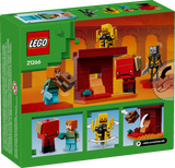 LEGO Minecraft Nether Lava Battle building set 99 pieces (British brand)