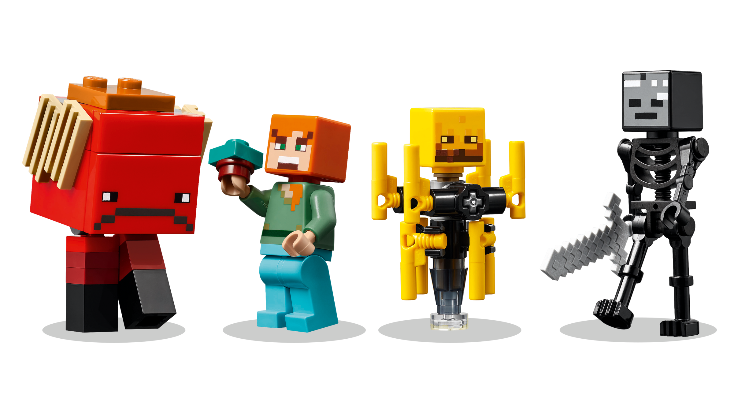 LEGO Minecraft Nether Lava Battle building set 99 pieces (British brand)