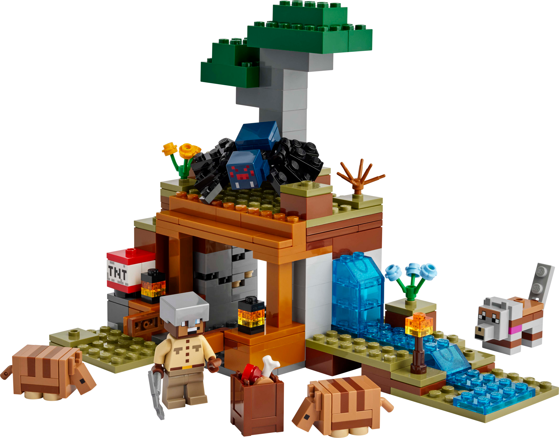 LEGO Minecraft Armadillo Mine Expedition 247 Pieces (British brand)