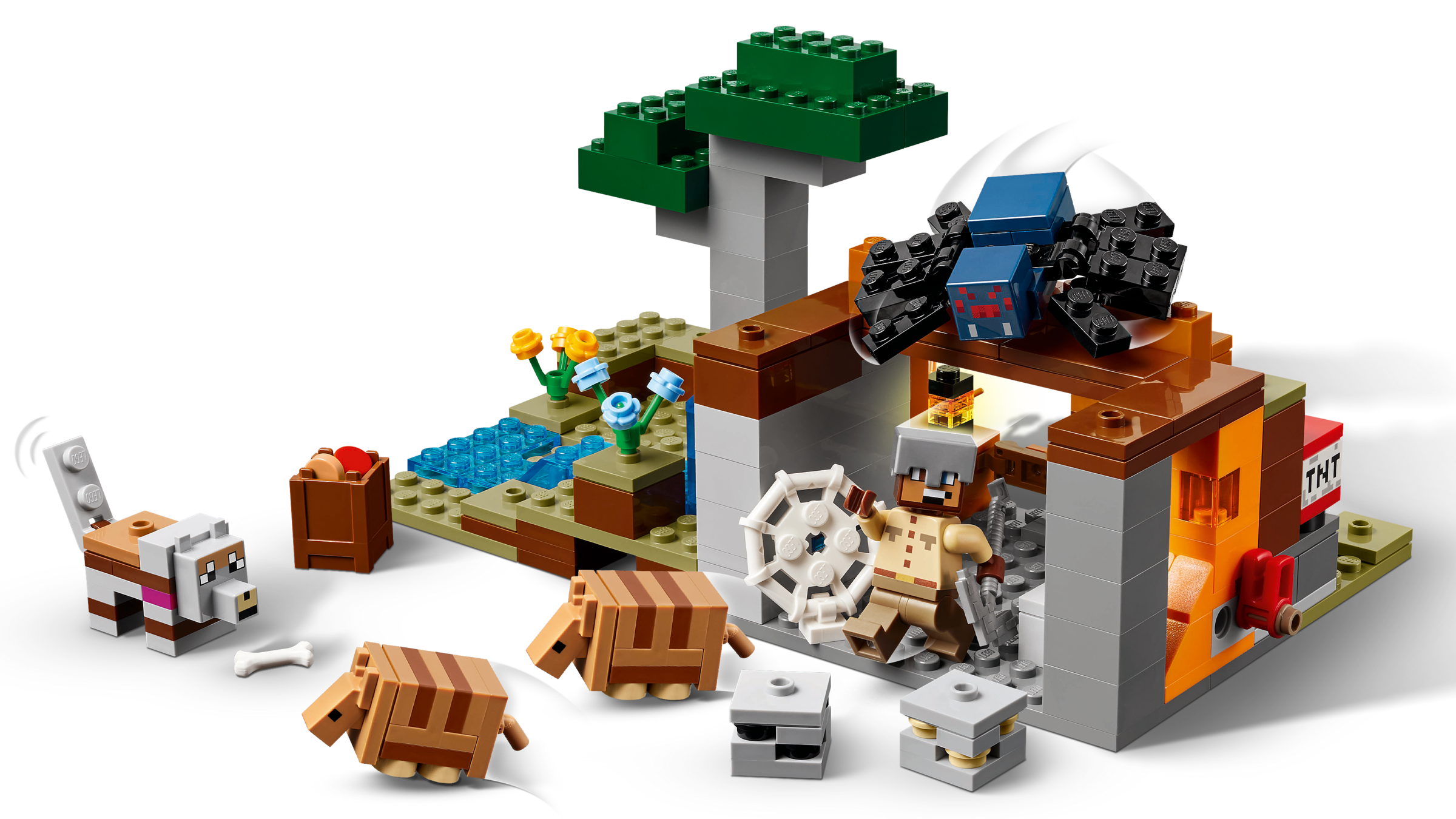 LEGO Minecraft Armadillo Mine Expedition 247 Pieces (British brand)