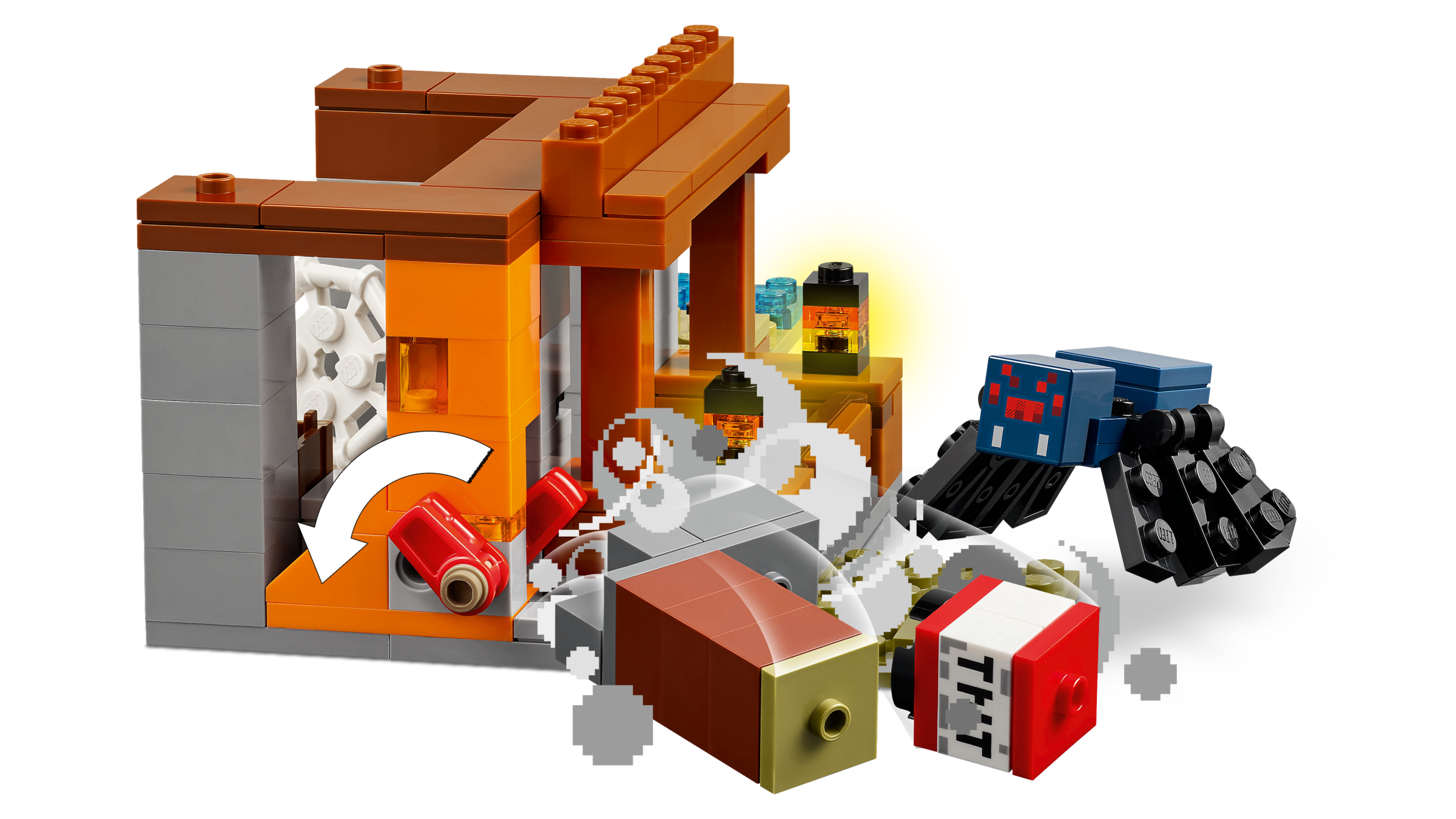 LEGO Minecraft Armadillo Mine Expedition 247 Pieces (British brand)