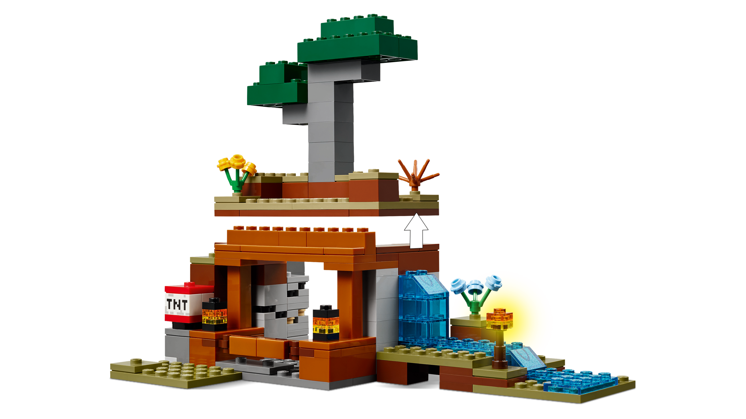 LEGO Minecraft Armadillo Mine Expedition 247 Pieces (British brand)