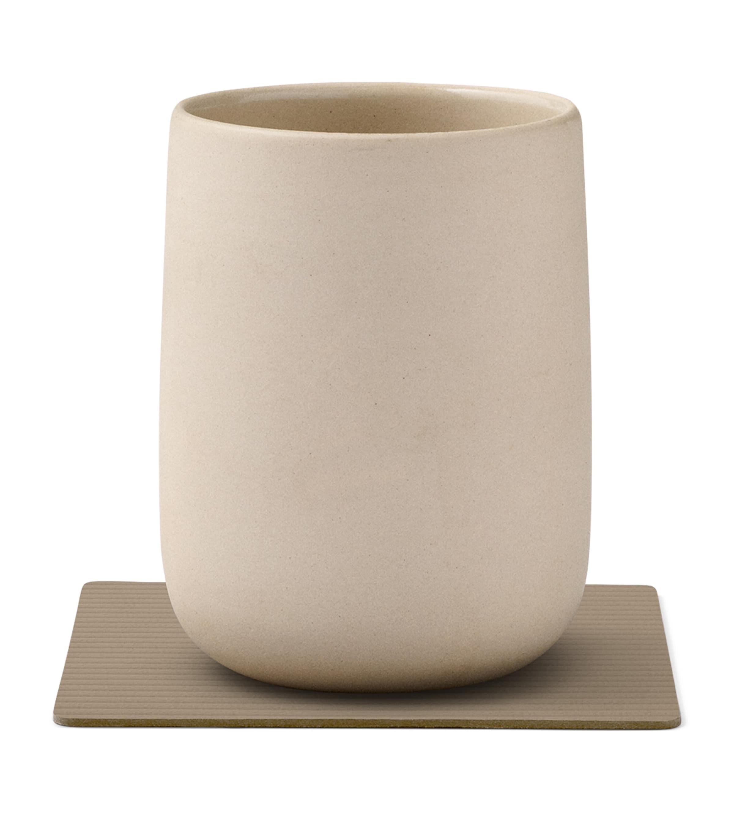 LIND DNA square corduroy coasters set of 4 (British brand)