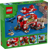 LEGO Minecraft Mooshroom House building set, imported from the UK