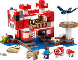 LEGO Minecraft Mooshroom House building set, imported from the UK