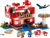 LEGO Minecraft Mooshroom House building set, imported from the UK