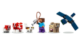LEGO Minecraft Mooshroom House building set, imported from the UK