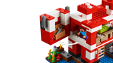 LEGO Minecraft Mooshroom House building set, imported from the UK